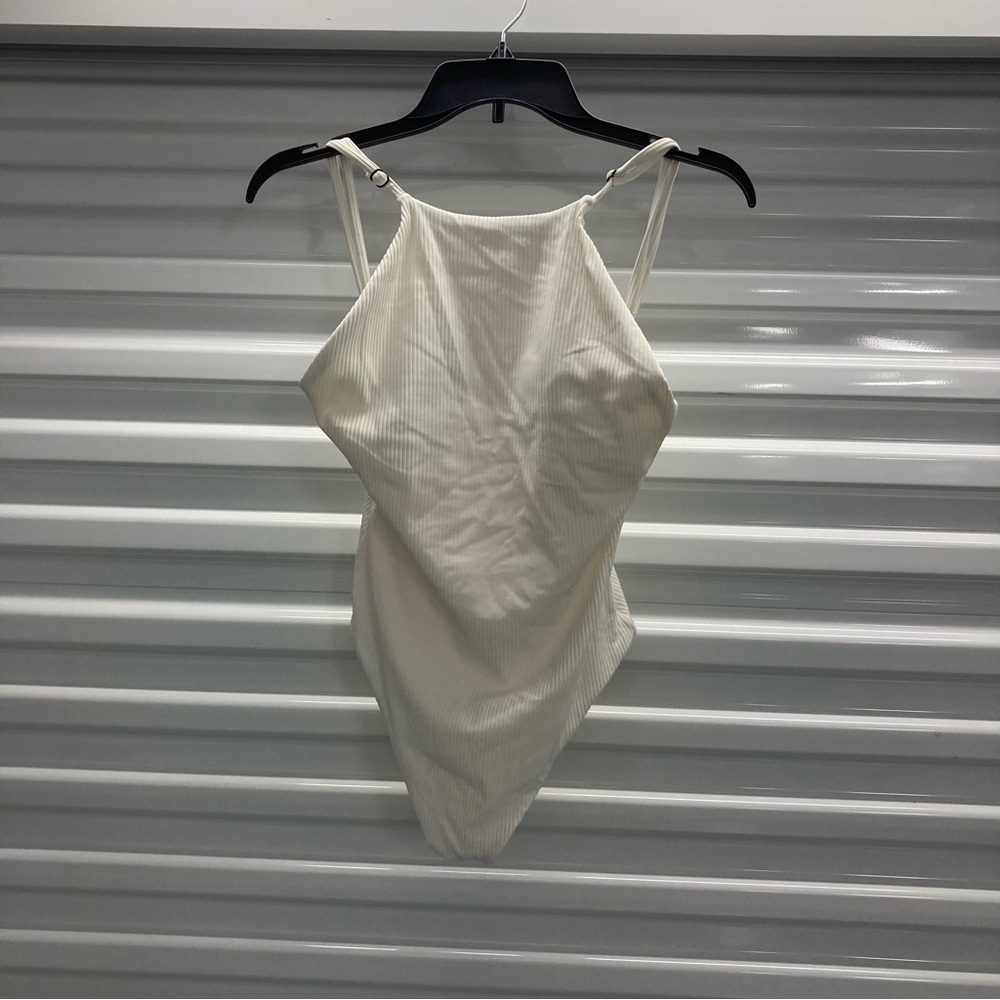 Andie Cream One Piece Swimsuit